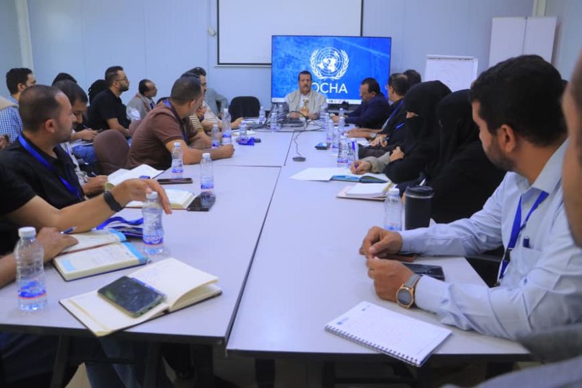 مأرب.. السلطة المحلية تبحث مع شركاء العمل الإنساني الاستعدادات اللازمة لاحتياجات النازحين